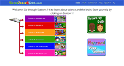 Desktop Screenshot of braintrain4kids.com